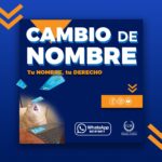 ¿Quieres hacer un cambio de nombre?