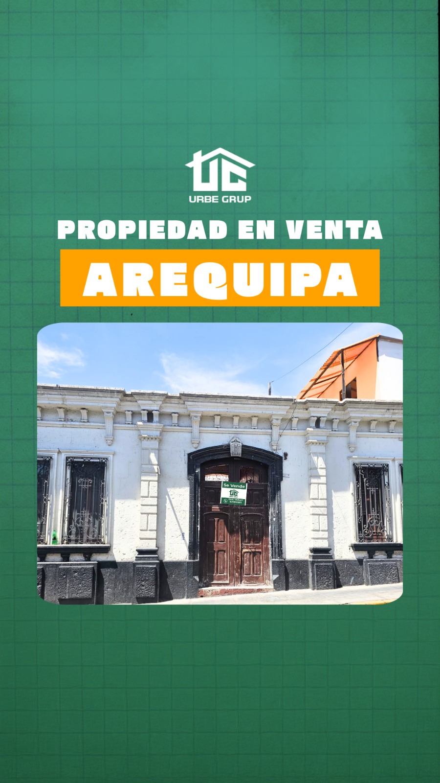 Oportunidad Única en Puente Grau: Casona Comercial en Pleno Centro Histórico de Arequipa
