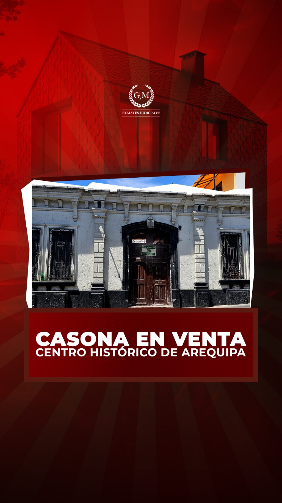 “Casona con Alto Potencial de Rentabilidad en el Corazón de Arequipa: Puente Grau a Tu Alcance