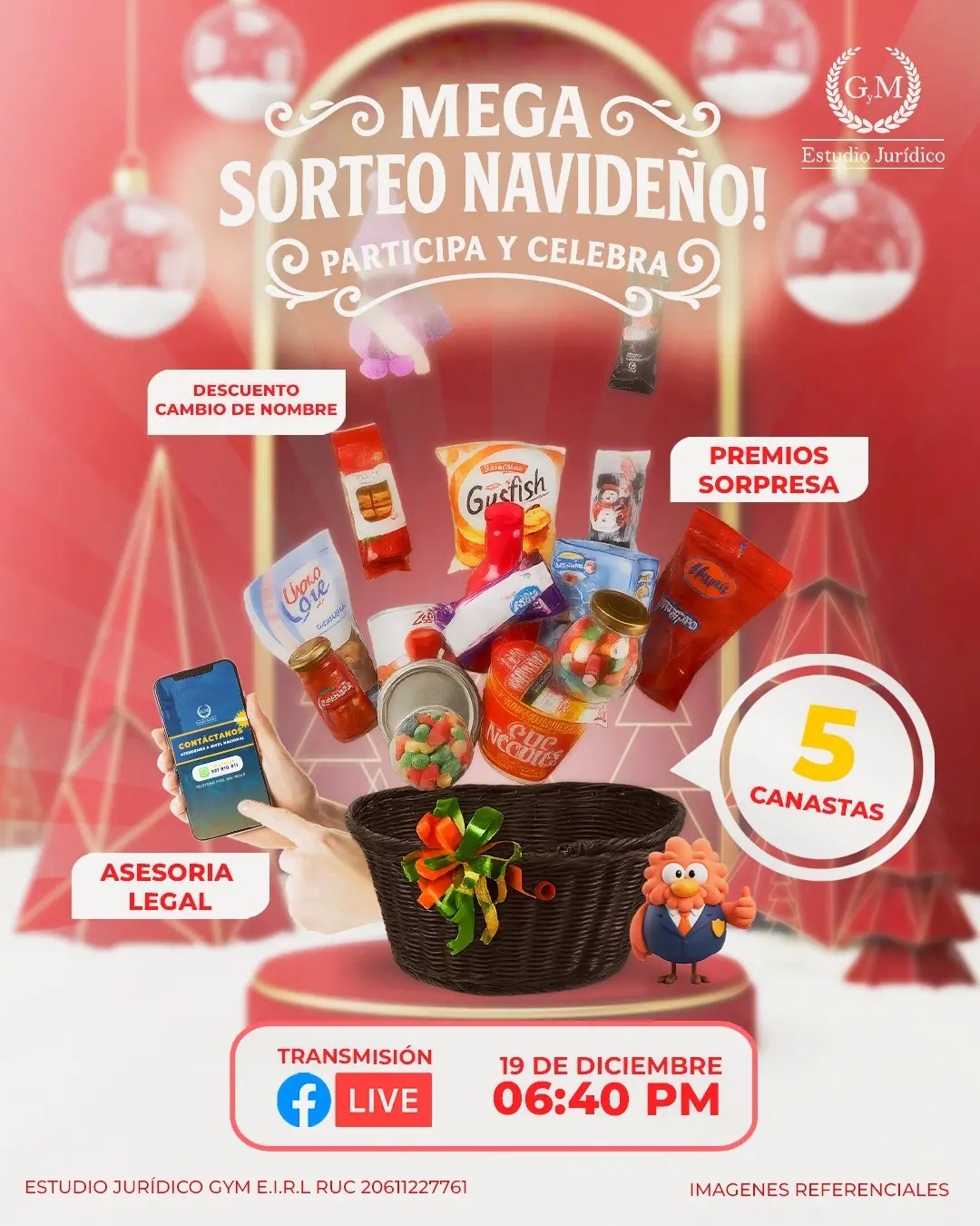 sorteo navideño 2025