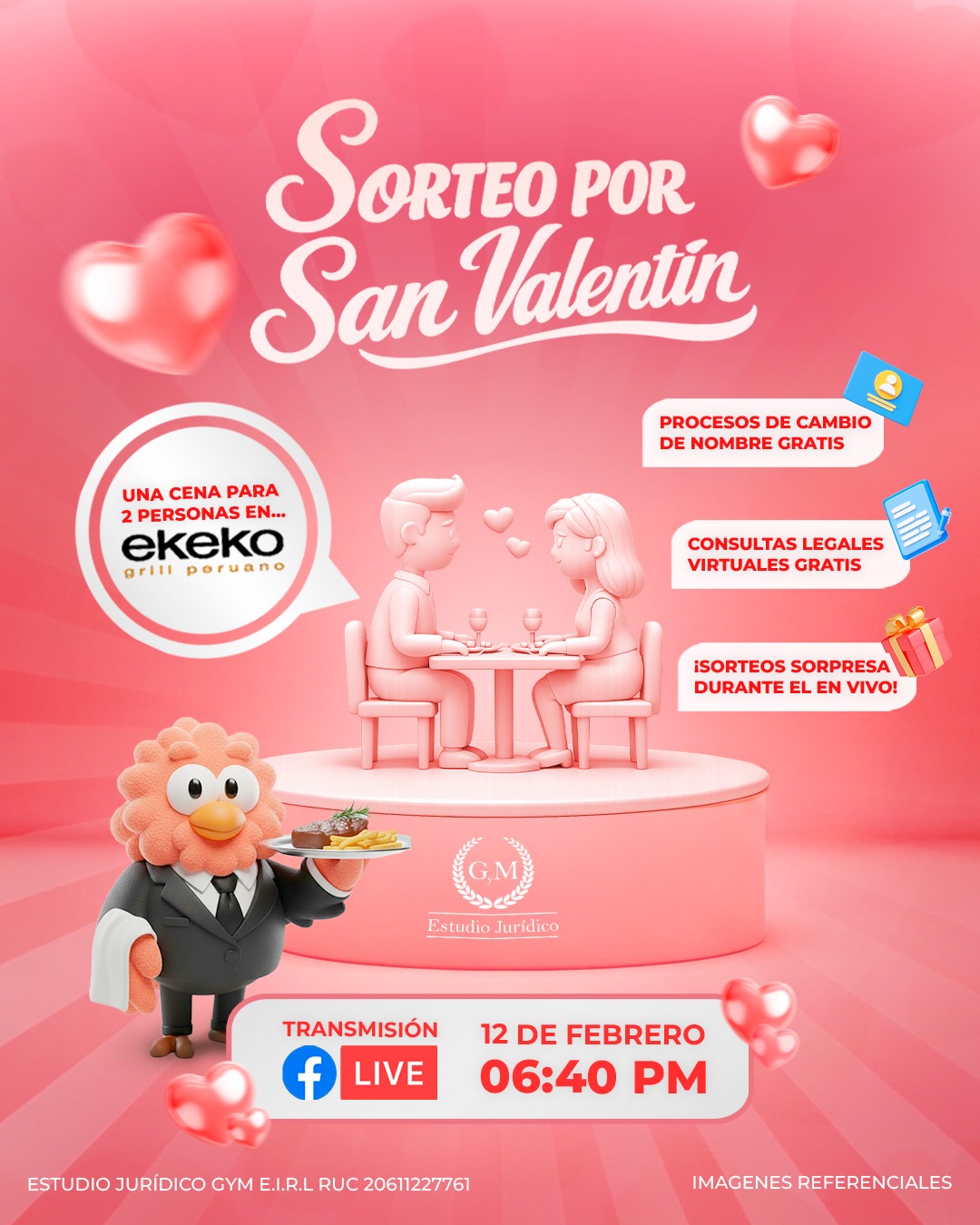 sorteo san valentin 2026 arequipa