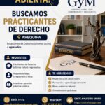 ¡CONVOCATORIA ABIERTA – PRACTICANTES DE DERECHO EN AREQUIPA!